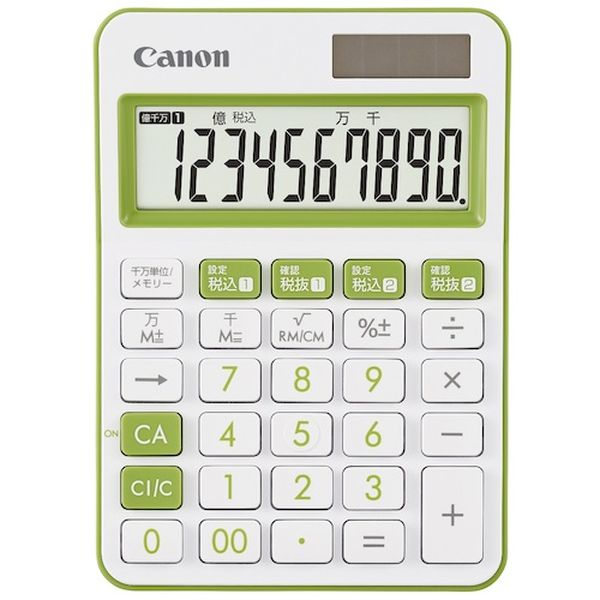 LS105WUCGR キヤノンマーケティングジャパン(株) キヤノン 電卓 LS-105WUC-GR JPN SOB