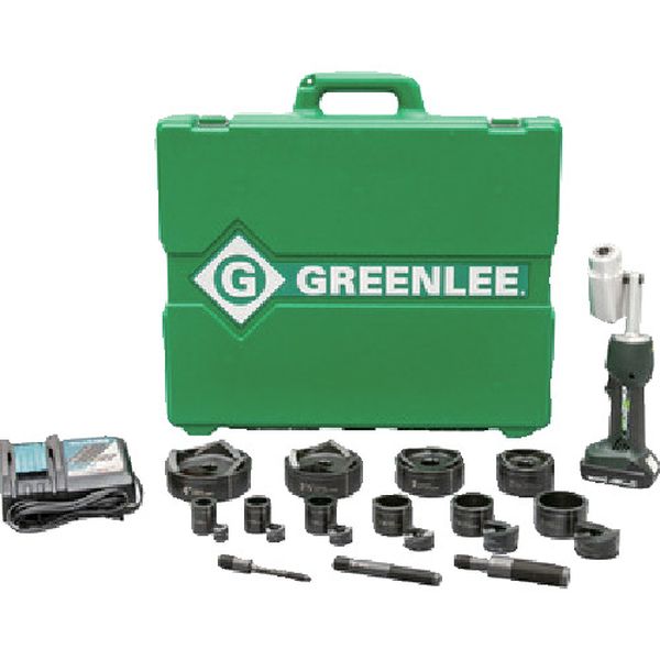 LS50LSB4 Ridge GREENLEE インテリパンチ7トン 電動コードレス油圧パンチャーセット 24点セット