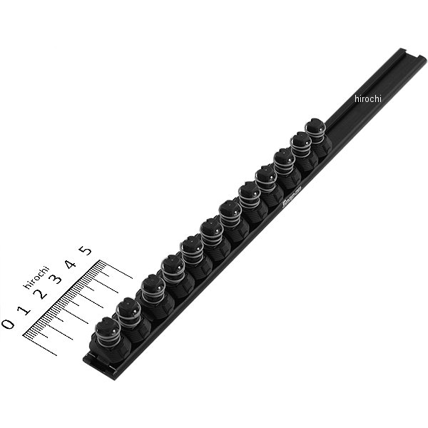 LSR1412 スナップオン Snap-on クイックリリース ロック式クリップ付き ソケットレール 12クリップ (1/4インチ ドライブソケット用)