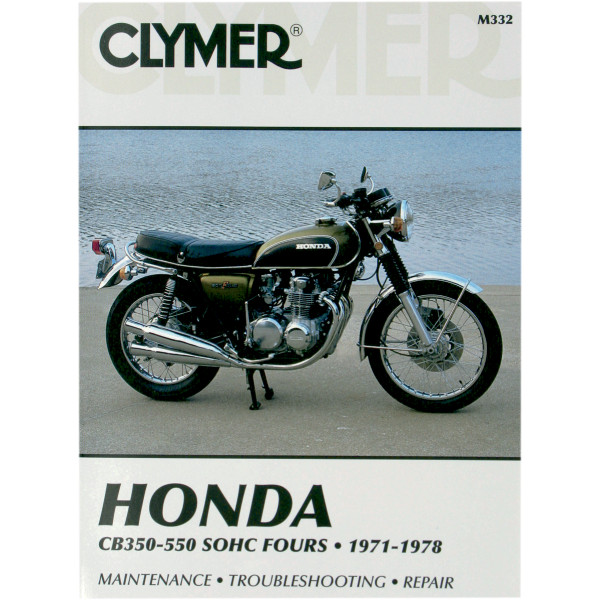 M332 クライマー Clymer マニュアル 整備書 71年-78年 ホンダ CB350-550 SOHC FOURS