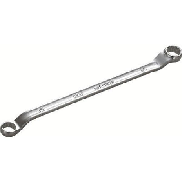 M51618F 113-3776 京都機械工具(株) KTC 45°×6°ロングめがねレンチ 対辺寸法16×18mm