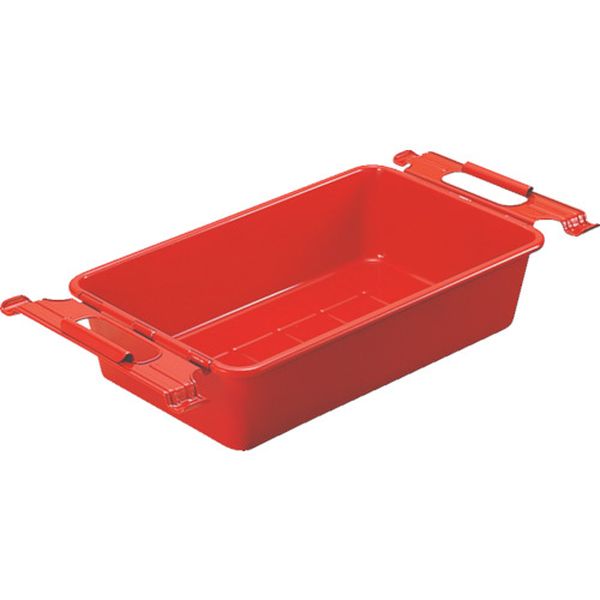 M5 507-2255 トラスコ中山(株) TRUSCO 取手付パーツBOX 有効内寸360X245X118 赤