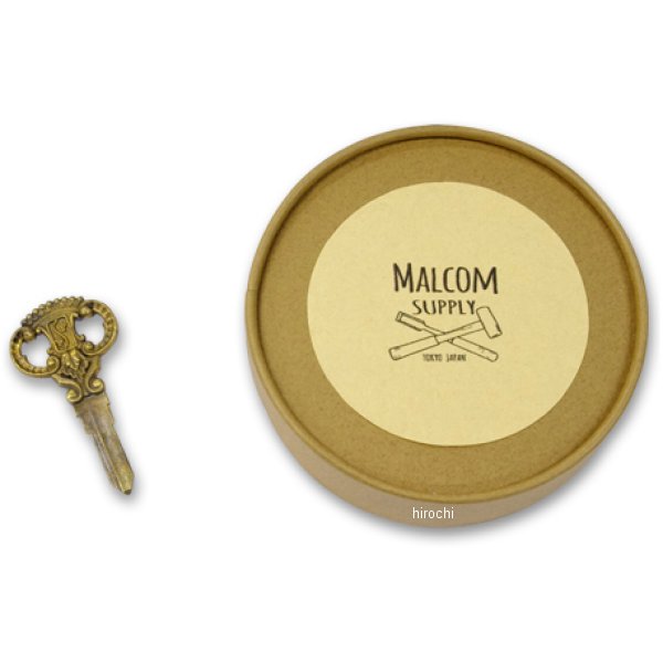 mal-001 ガッツクローム アンティーク ブランクキー FXイグニッションスイッチ用