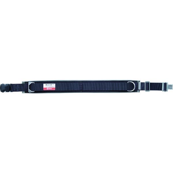 MAT80BL 115-8803 ワークポジショニング用ベルト(ワンタッチバックル)Lサイズ 黒 D環1個・角環1個付