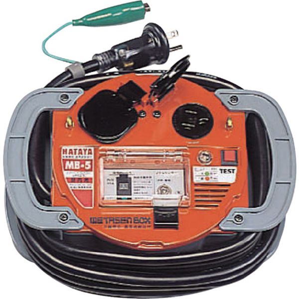 MB5 370-3703 (株)ハタヤリミテッド ハタヤ メタセン(金属感知器)ボックス 100V接地付 5m