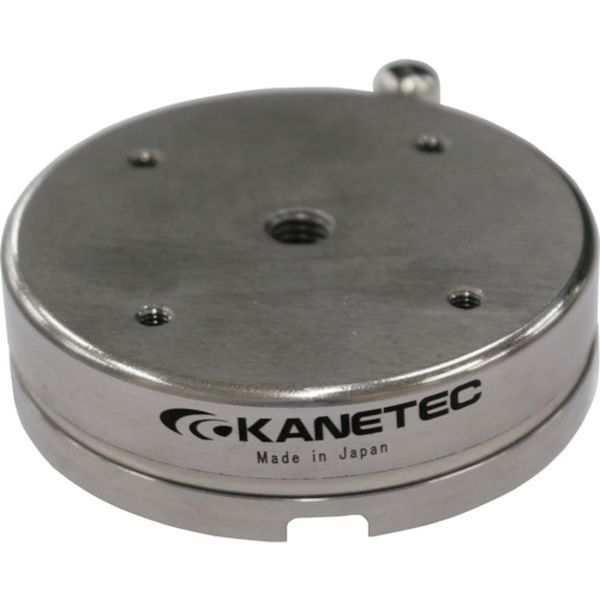 MBLC70A 560-2620 カネテック(株) カネテック 薄型永磁ホルダ台 丸形 底面吸着力350N