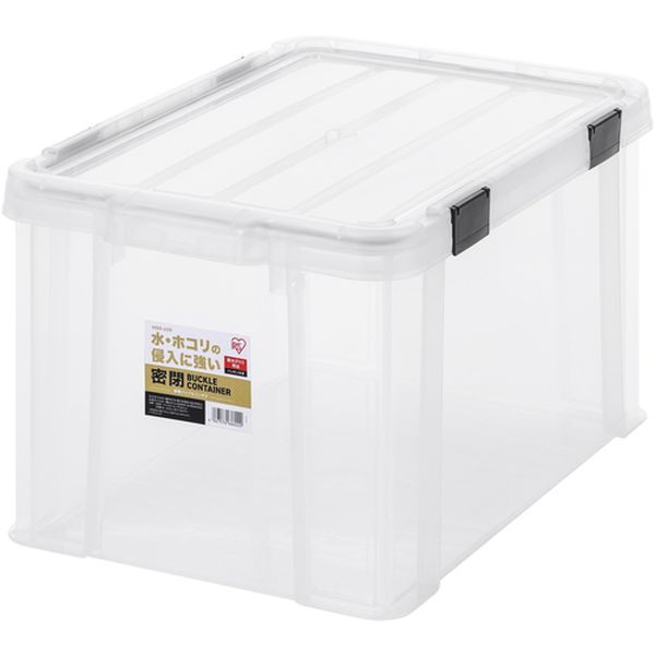 MBR45RCH アイリスオーヤマ(株) IRIS 299230 密閉バックルコンテナクリア/チャコールグレー