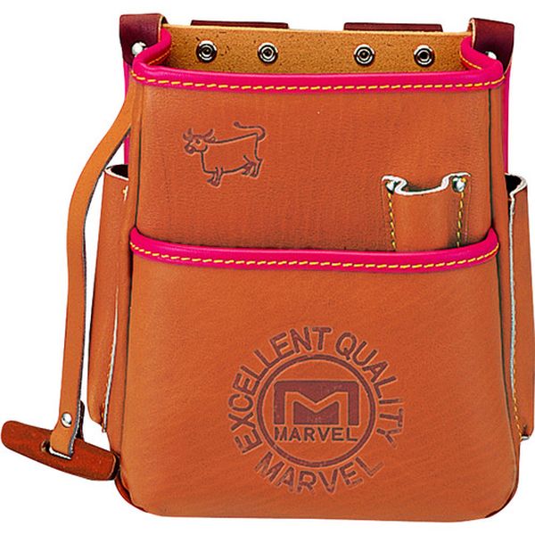 MDP210 115-7845 (株)マーベル マーベル 電工ポケット(牛皮)