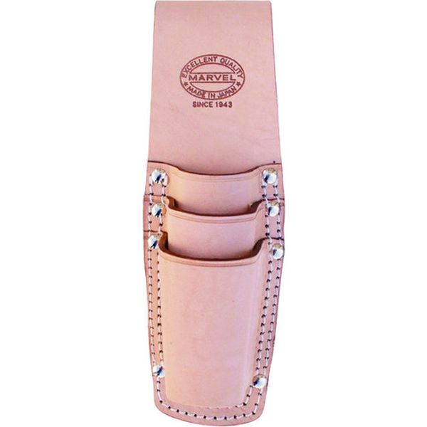 MDP33X 115-8187 (株)マーベル マーベル WAIST GEAR(ペンチ差し)ナチュラル