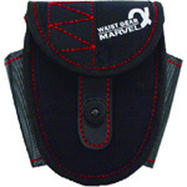 MDP73AR 115-9568 (株)マーベル マーベル WAIST GEAR(小物入れ 丸底タイプ)レッド