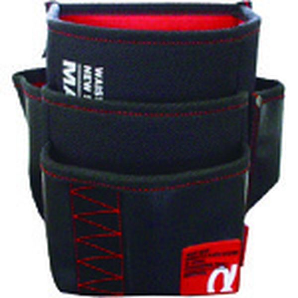 MDP93AR 115-9493 (株)マーベル マーベル WAIST GEAR(腰袋三段タイプ)レッド