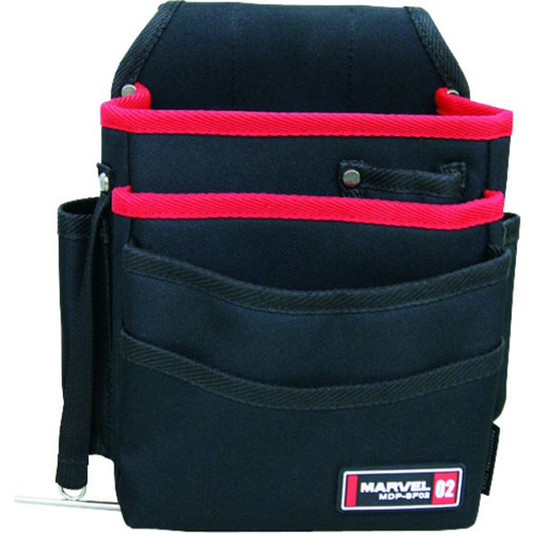 MDPSF02 115-8362 (株)マーベル マーベル ソフトフィット(腰袋)3段