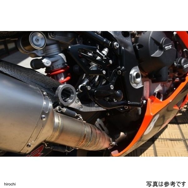 MFS-BM04-BK ウッドストック S1000RR マフラーステー、ブラック スタンダードマフラー用