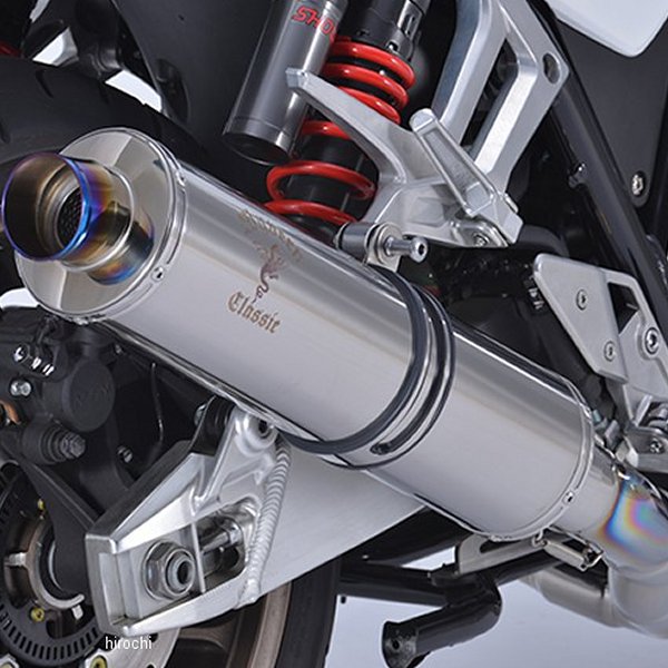MH09-01CT アールズギア r's gear フルエキゾースト ワイバンクラッシックR シングル 08年-13年 CB1300SF CB1300SB チタンポリッシュ