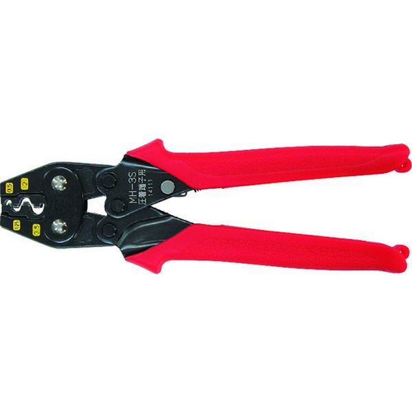 MH3S 115-2537 (株)マーベル マーベル 圧着工具(裸圧着端子・スリーブ用) 全長175mm