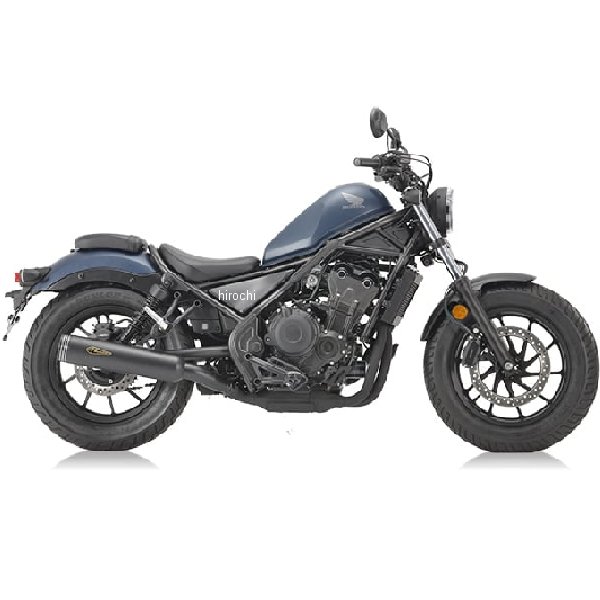 MH56-03CB アールズギア rs gear ワイバンクラシック スリップオンマフラー 政府認証 17年- レブル500 ブラックエディション