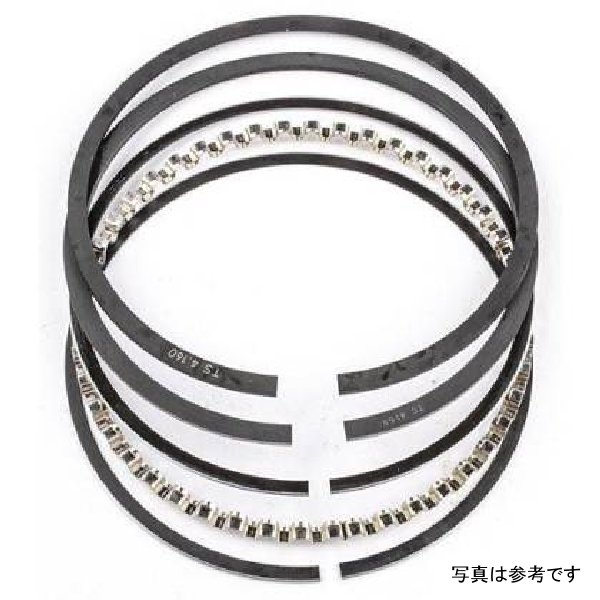 Mahle リング Chrysler 2.4L Turbo L4 Vin E 2004-2008 w/ 2.5MM Oil Ring クローム リングセット