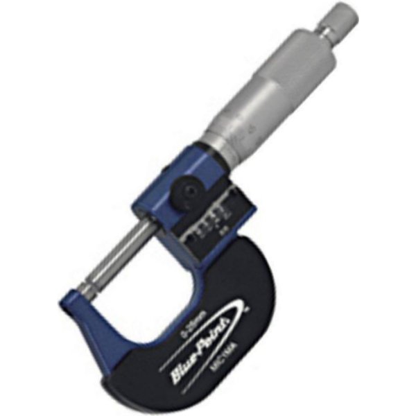 MIC1MB スナップオン Snap-on ブルーポイント ミリサイズ デジタル マイクロメータ 0mm-25mm 0.01mm目盛り間隔