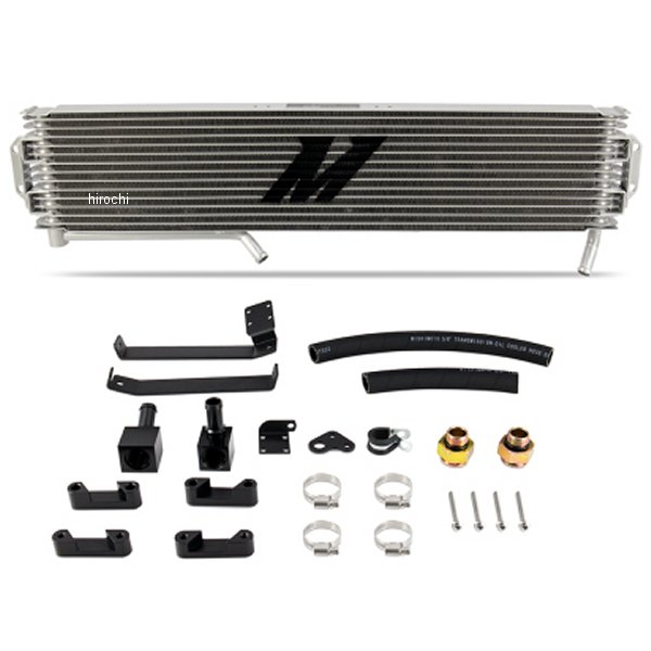 MMTC-DMAX-17SL Mishimoto 17年-19年 GM 6.6L Duramax (L5P) トランスミッション クーラー シルバー