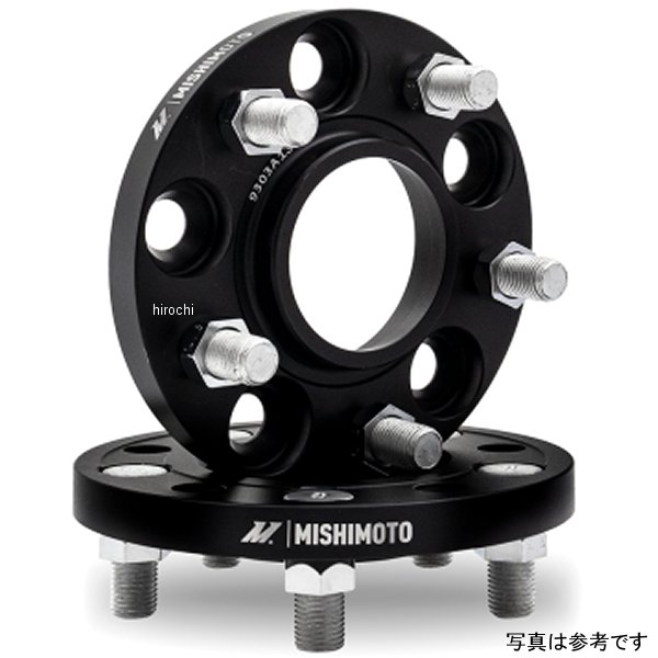 MMWS-007-150BK Mishimoto ホイール スペーサー 5x114.3 66.1 15 M12 黒