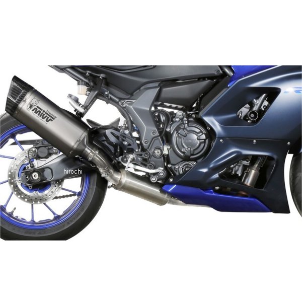 Y.071.LR1T-ACC.077.A1 ミヴ Mivv フルエキゾースト 触媒あり SR-1 22年-23年 YZF-R7 チタン