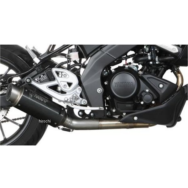 Y.067.LXBP-ACC.076.A1-XSR155 ミヴ Mivv フルエキゾースト フルシステム 触媒あり GP PRO BLACK 19年-24年 XSR155 ブラックステン