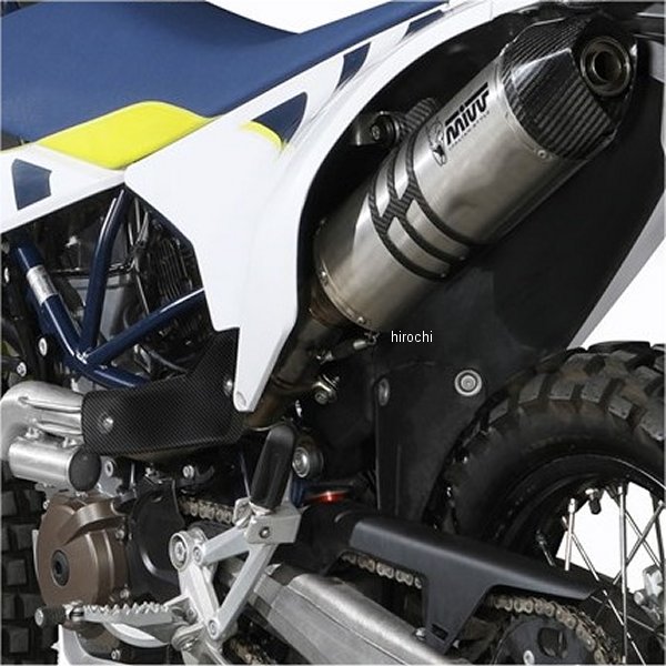 M.HU.010.LXC-ACC.041.A1-701SM ミヴ Mivv スリップオンマフラー 触媒あり STR-1 21年-23年 701Supermoto ステンレス