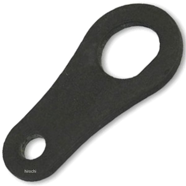 MK-098 ガッツクローム FXイグニッションスイッチ用 1つ穴プレート パーカライズド