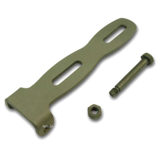 MK-281 ガッツクローム シートブラケット&ボルトパーカライズド　ストレートタイプ