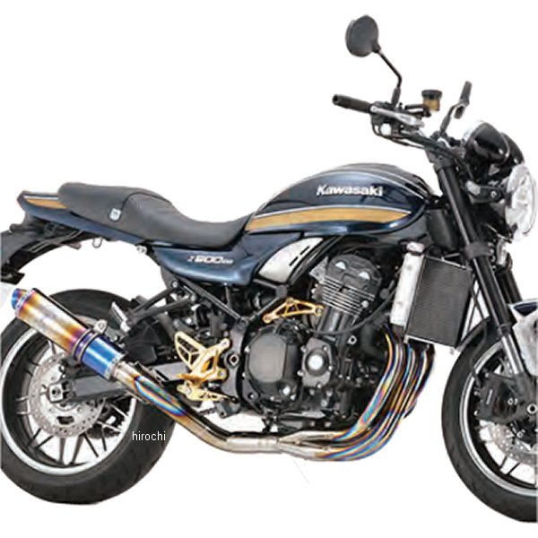 MK40-RSCD アールズギア r's gear フルエキゾースト ワイバンクラシックR Sタイプ 23年以降 Z900RS チタンドラッグブルー