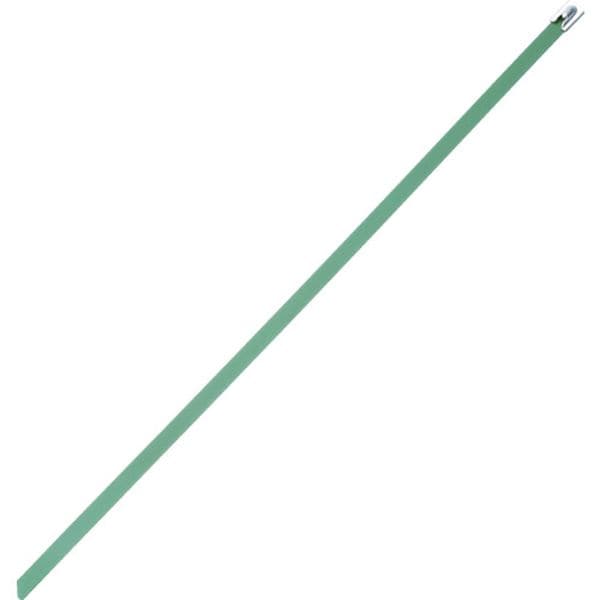 MLTタイプ フルコーティングステンレススチールバンド SUS316 緑 幅8.1mm 長さ521mm 50本入り
