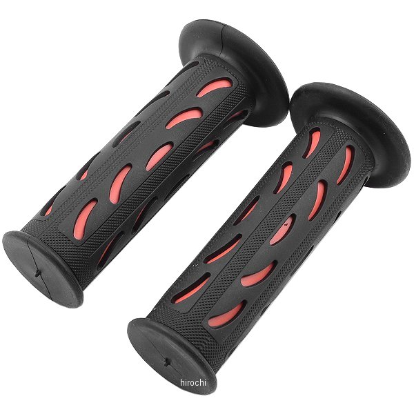 mm05-0110R マッドマックス MAD MAX ウェーブグリップ 7/8インチ 22.2mm ハンドル用 赤