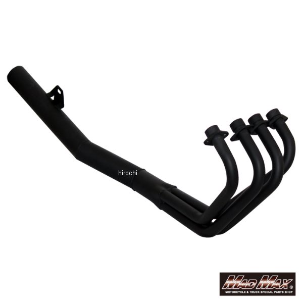 MM10-0023B マッドマックス MAD MAX フルエキゾースト ショート管マフラー ジェイド250 黒