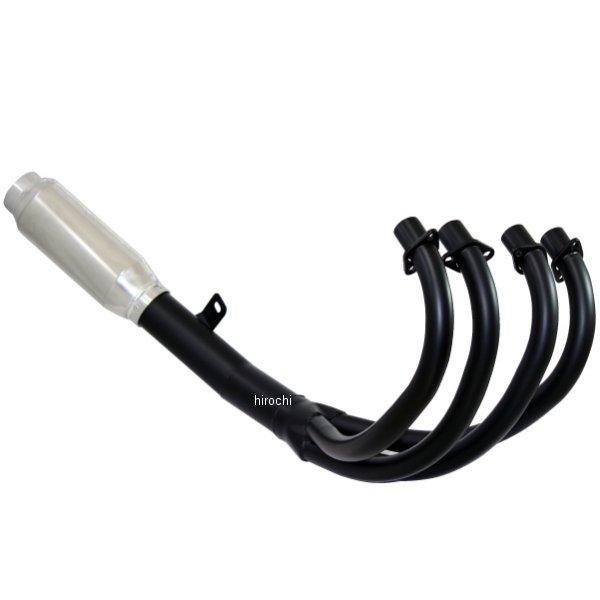 MM10-0063B マッドマックス MAD MAX モナカ管マフラー ゼファー750/RS 黒