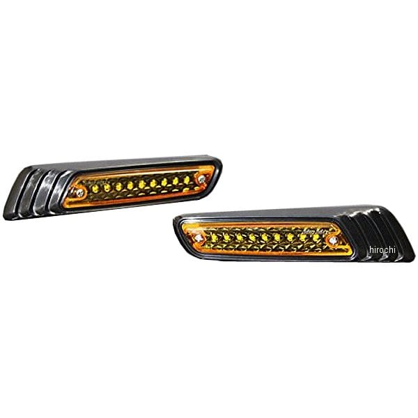 MM11-0041-02 マッドマックス MAD MAX SMD9連 ローレルウィンカー 黒/オレンジ