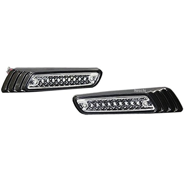 MM11-0041-04 マッドマックス MAD MAX SMD9連 ローレルウィンカー 黒/クリア