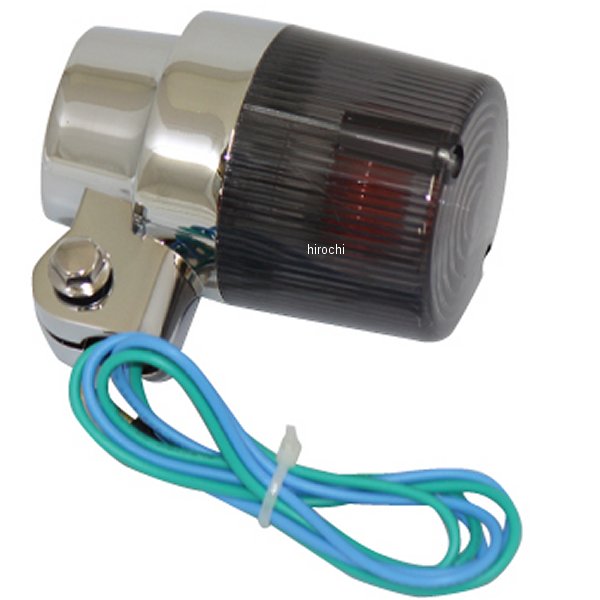 MM11-0061-SM マッドマックス MADMAX 汎用 丸型 ヨーロピアンウィンカー スモーク 1個