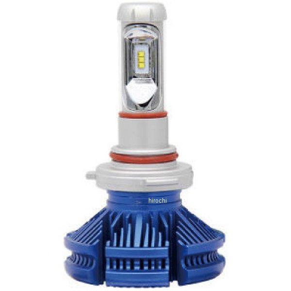 MM13-0046-BL-1 マッドマックス MAD MAX LEDヘッドライト X3 H4 Hi/Lo切替 25W 3000LM 防水 青 1個入り