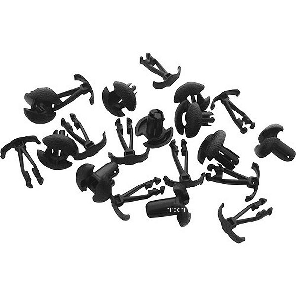 MM19-0088B マッドマックス MAD MAX トリムクリップ カウルピン マイナスネジタイプ 黒 10個入り