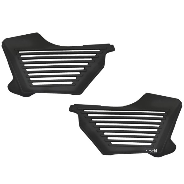 mm19-0407-02 マッドマックス MAD MAX サイドアルフィンカバー CB250N、CB400N 黒 左右セット