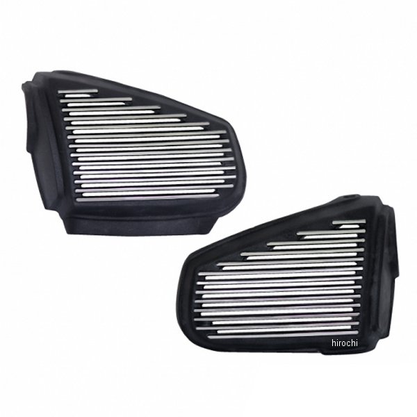 MM19-H008-03 マッドマックス MAD MAX アルフィンカバー フィン削り出し ホークCB250T、ホークCB400T 黒