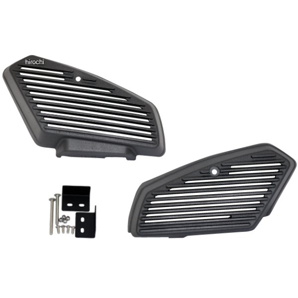 MM19-H009-02 マッドマックス MAD MAX アルフィンカバー スーパーカブ用 左右セット 黒