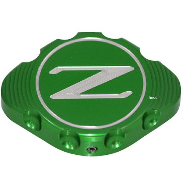 MM19-K004-GN マッドマックス MAD MAX ラジエターキャップ アルミ Z900RS/Z900RS CAFE グリーン