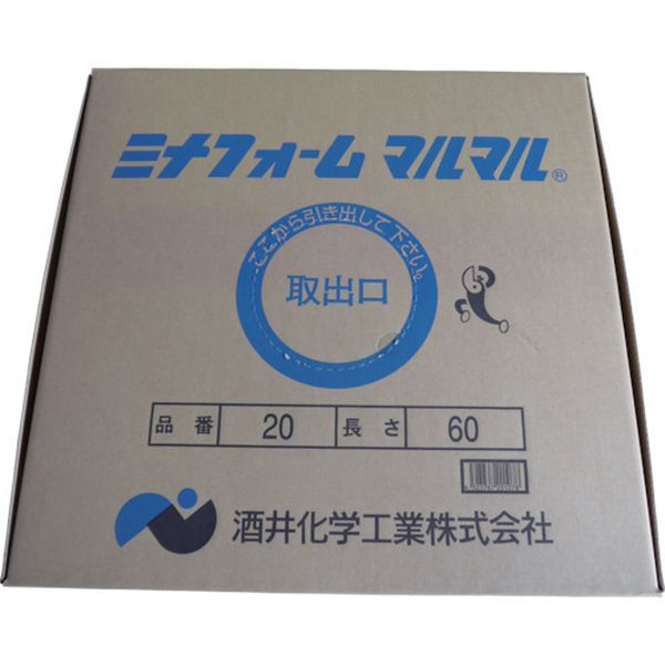 MM25 弾性シーラントバックアップ材 ミナフォームマルマル ＃25 25mmφ×2m (100本入り)