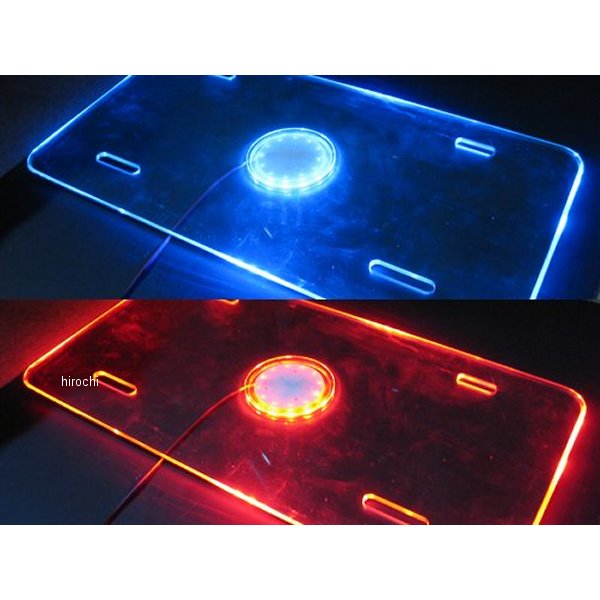 mm29-0011 マッドマックス MAD MAX LEDナンバープレート 24V 大型車用 青/赤