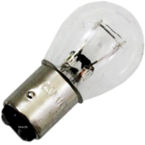 MM29-BAY15D-12 マッドマックス MAD MAX ハロゲン球 S25 ピン角度180°段違い ダブル球 1個 12V/21W/5W クリア