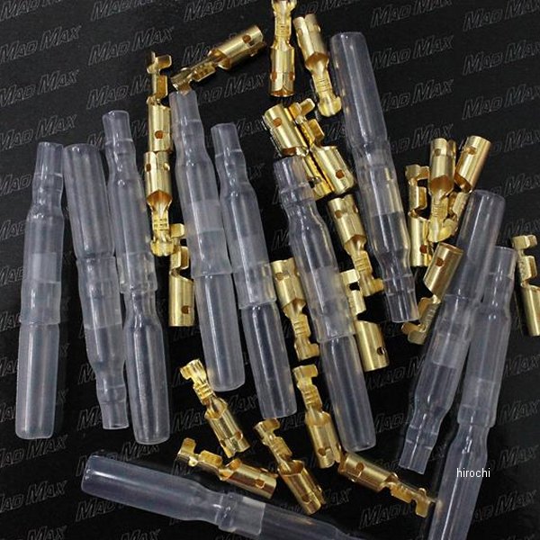 mm50-0221-2 マッドマックス MAD MAX 圧着ギボシ端子 絶縁スリーブ メス 20個入り