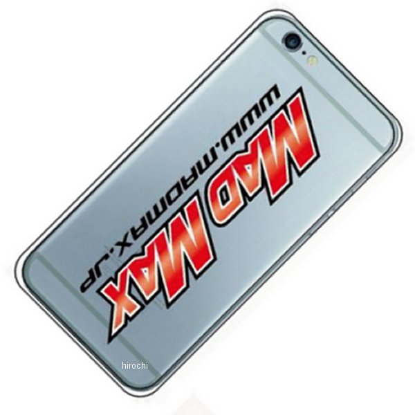 mm50-0223-02 マッドマックス MAD MAX ケースカバー iphone6用 クリア/赤