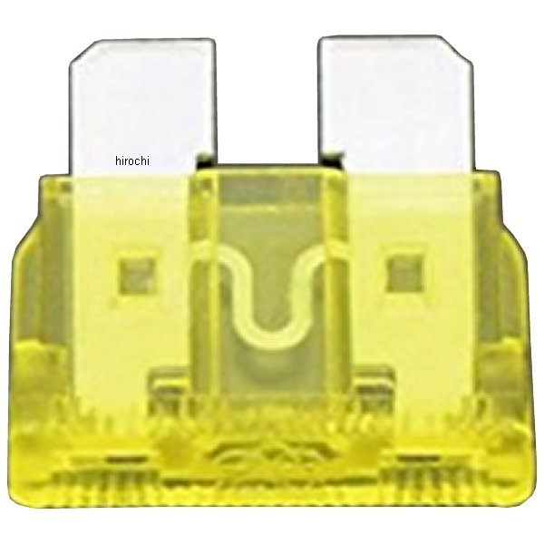 mm50-0254 マッドマックス MAD MAX 平型 ATSヒューズ 20A 12V-24V兼用 黄