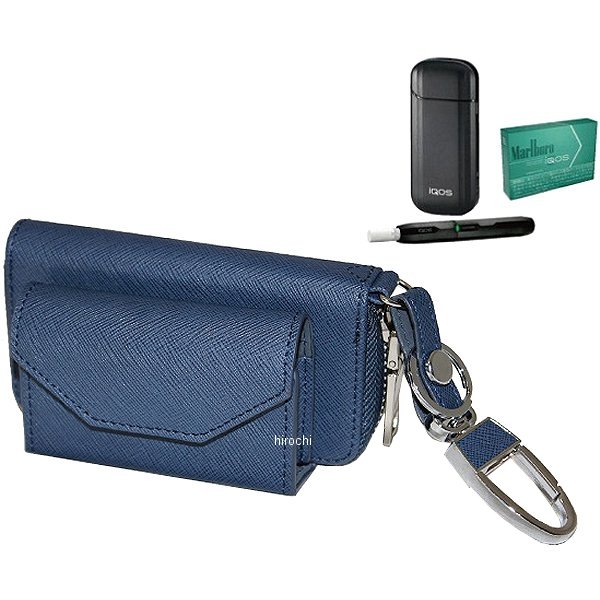 mm50-0319-NE マッドマックス MAD MAX アイコスケース レザー 本革 ネイビー